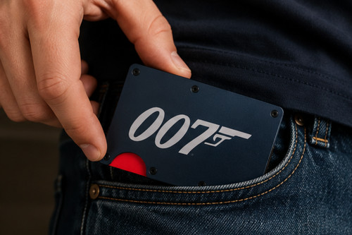 Bond 007 metal wallet - ,
