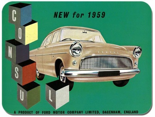 Ford consul vintage - consul,