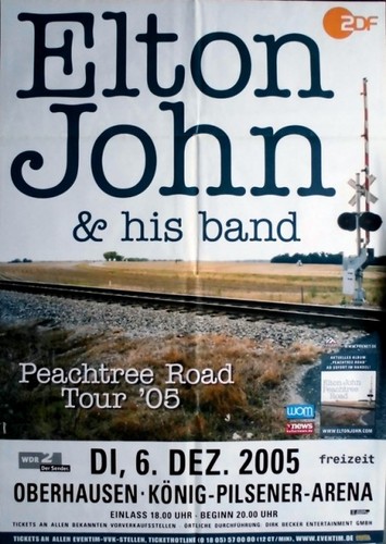 Elton john 2005 plakat - 2005,