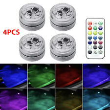 4XMulticolor LED Light Car