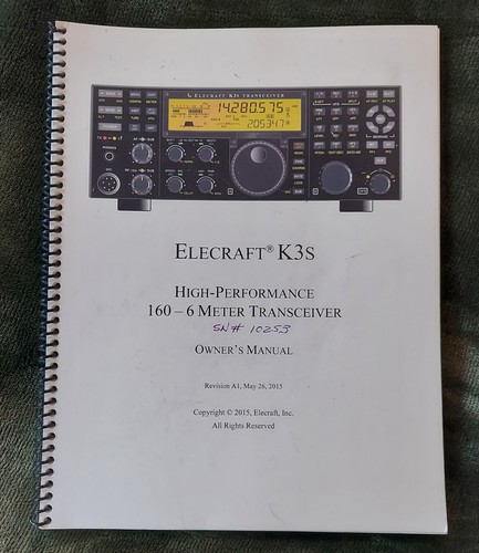 Elecraft k3s high - elecraft,