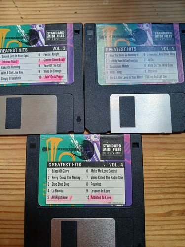 Retro midi song files - midi,