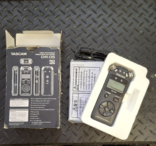 Tascam 2 channel - dr-05,