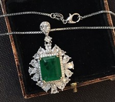 Vintage Style Emerald And