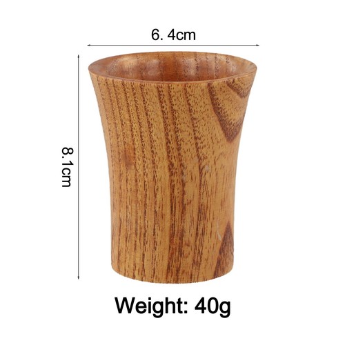 Wooden drinking cups for juice - wooden,