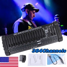 384 Lighting Controller Mixer Stage Moving Head Beam Console DMX 512 Controller