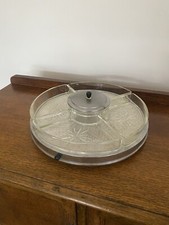 Art Deco Glass Rotating Lazy