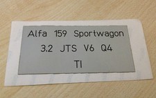 New Genuine Alfa Romeo 159