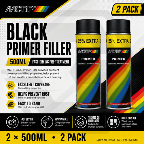 Motip black primer filler - primer,