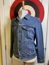 Levis blue denim trucker