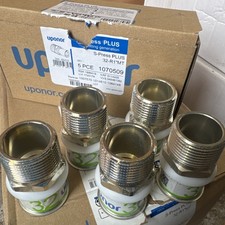 Uponor S-press Plus 32-R1 “ mt  (5 PCE) 107059 New Male Thread