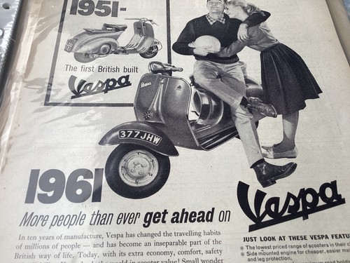 Vespa douglas motorcycle - vespa,