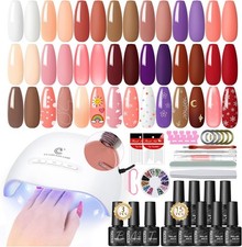 34PCS Gel Nail Sets Starter