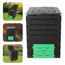 Garden Compost Bin, 119 Gal Compost Bin, Outdoor Large Capacity Composter