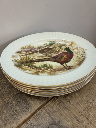 Vintage set pheasant game - of,