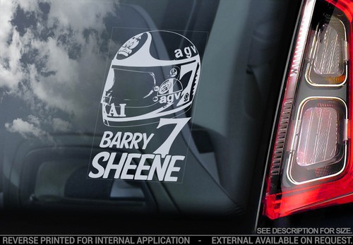 Barry sheene car - barry, window