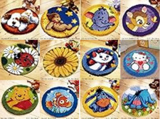 Crafts Latch Hook DIY Rug making Crochet Kit 50x50cm for Beginner Dog Cat Donkey