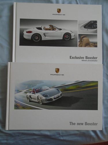 Porsche boxster brochure set - boxster,