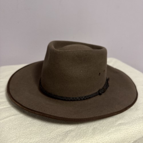 Akubra cattleman brown - cattleman, fur
