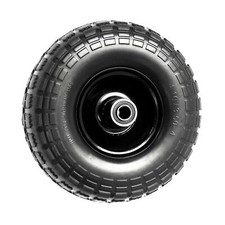 Go Kart Black Steel Rim Pu