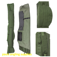  Padded 3+3 Rod Carp Rod Holdall will take 12ft Rods Freespool Reels 618 -3