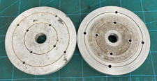 USED 6" MYFORD ML8 FACEPLATES FOR INSIDE AND OUTSIDE OF THE HEADSTOCK