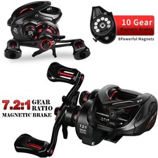 7.2:1 Gear Ratio Metal Fishing