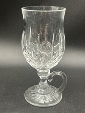 1 Waterford Lismore Irish Coffee Crystal Glass With Handle