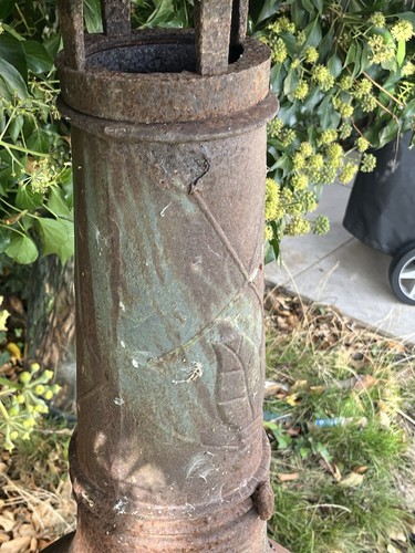 Cast iron chiminea - cast,