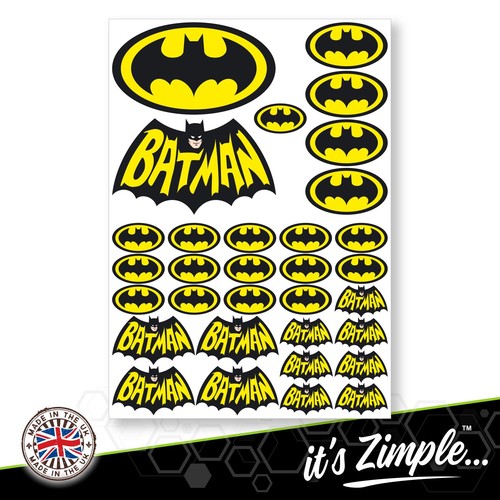 Batman stickers 32 - -, printed