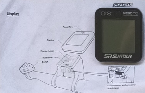 Suntour hesc lcd - suntour,