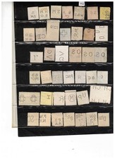 PERFINS WORLD WIDE  NEAR 40  (see scan)  USED   LOT 304-11