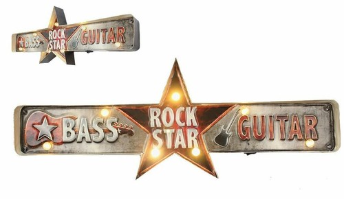 Vintage metal led bass - metal,