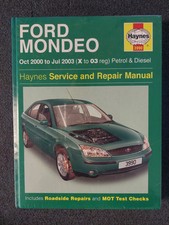 Ford Mondeo Haynes Car Manual 
