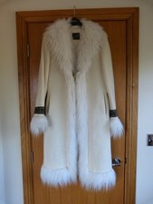 Vtg  Wool & Cashmere Ecru