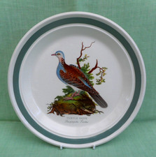 Portmeirion Birds of Britain series Turtle Dove dessert plate - display only