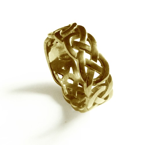 8mm 9ct yellow gold - 8mm,
