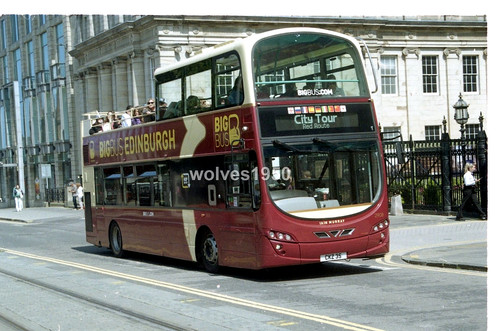 Edinburgh big bus - tour, wright