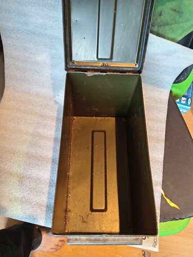 Metal ammo box military - metal,