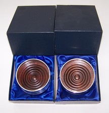 BOXED PAIR OF STERLING SILVER
