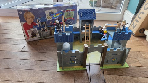 Toy van excalibur blue - van,