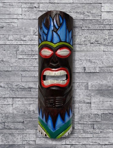 Wall hanging tribal tiki - hanging,