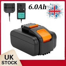6.0Ah Battery/Charger For Worx