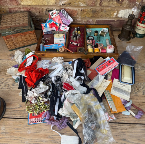 Vintage sewing job - sewing, with