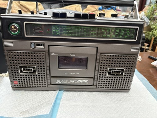 Sharp 8080e stereo - sharp, gf-8080e,