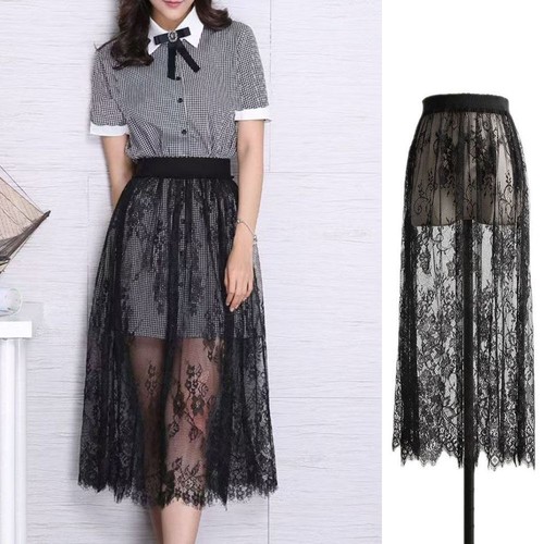 Hightwaist flower lace - flower,