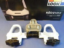 Look Keo 2 Max  Pedals ( White ) - NOS bicycle