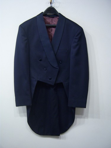 Navy blue formal tuxedo tail - navy,