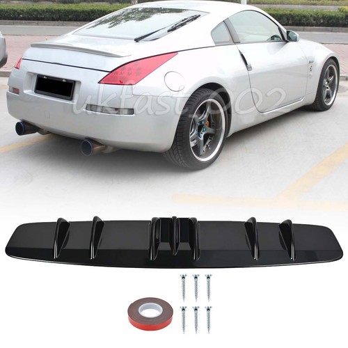 Rear bumper spoiler - rear, lip