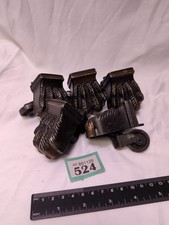 Set Of 5 Vintage Antique Cast